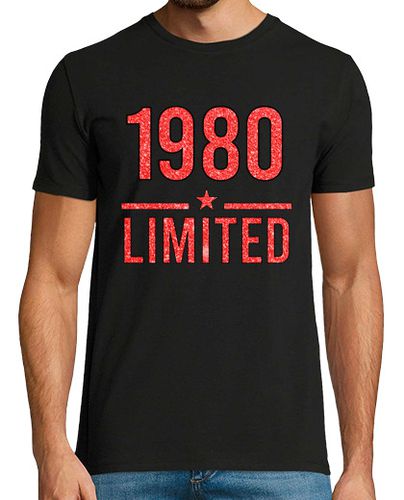 Camiseta 1980 año rojo brillante limitado - latostadora.com - Modalova