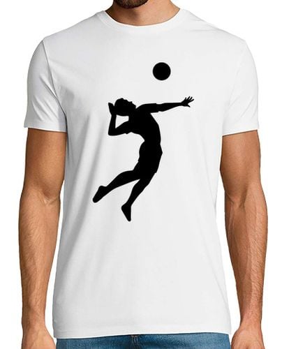 Camiseta Hombre Manga Corta el jugador de salto de voleibol laTostadora - latostadora.com - Modalova