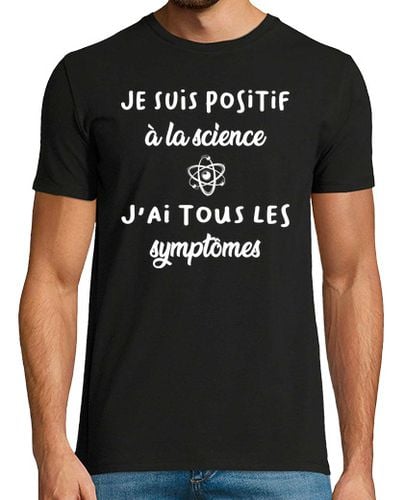 Camiseta Hombre Manga Corta soy ciencia positiva camiseta laTostadora - latostadora.com - Modalova