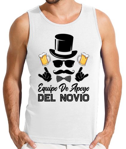 Camiseta Hombre Sin Mangas Despedida de soltero Disfraz Equipo De laTostadora - latostadora.com - Modalova