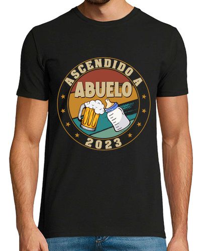 Camiseta Promovido A Abuelo 2023 Anunciar - latostadora.com - Modalova