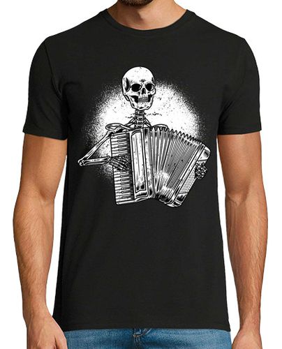 Camiseta esqueleto halloween acordeonista - latostadora.com - Modalova