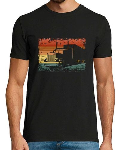 Camiseta Retro Vintage Truck Driver Gift Idea - latostadora.com - Modalova