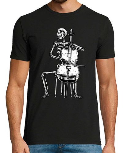 Camiseta esqueleto halloween violonchelista viol - latostadora.com - Modalova