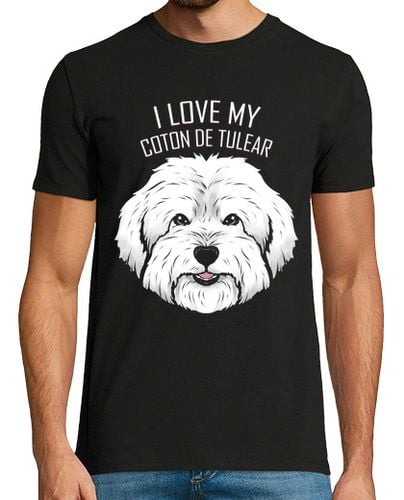 Camiseta amante de los perros amo mi coton de tu - latostadora.com - Modalova