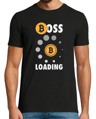 Camiseta carga de jefe de bitcoin criptomoneda b - latostadora.com - Modalova