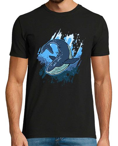 Camiseta Marine Animal Blue Humpback Whale - latostadora.com - Modalova