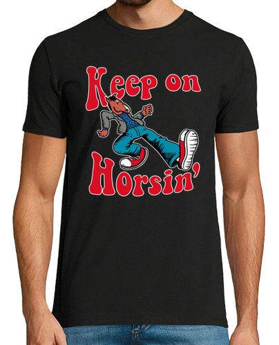 Camiseta Keep on Horsin - latostadora.com - Modalova