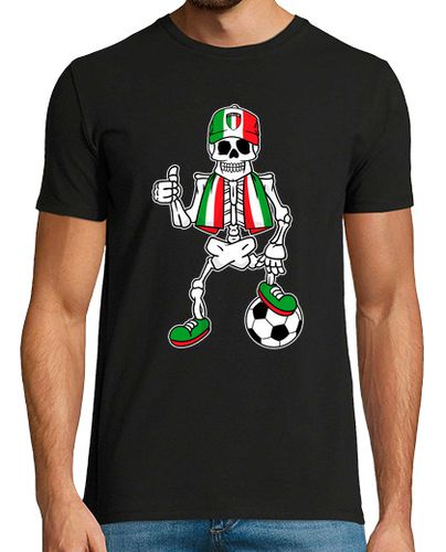 Camiseta Esqueleto Hincha Italiano Futbol Italia - latostadora.com - Modalova