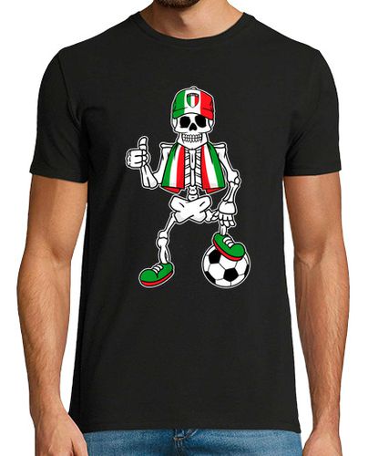 Camiseta Esqueleto Hincha Italiano Futbol Italia Fan Afición Deporte laTostadora - latostadora.com - Modalova