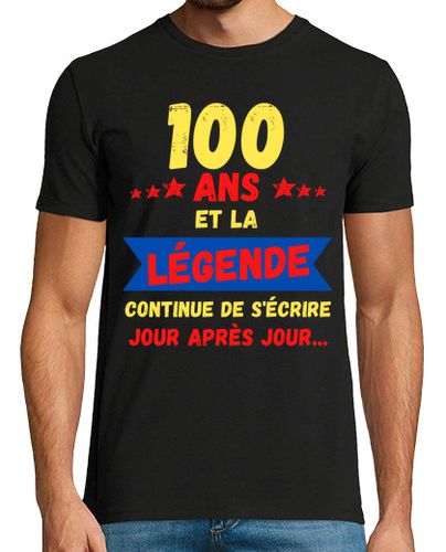 Camiseta 100 años y la leyenda continúa - latostadora.com - Modalova