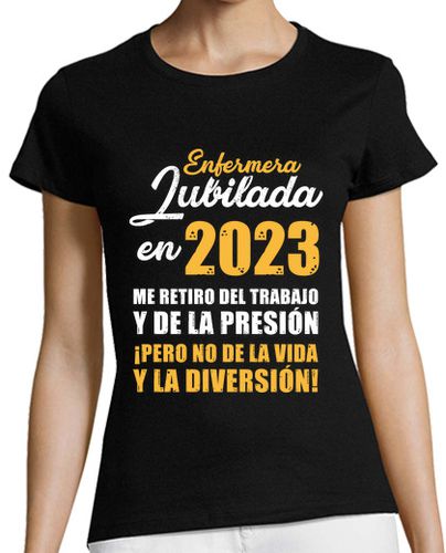 Camiseta mujer Enfermera Jubilada en 2023 - latostadora.com - Modalova