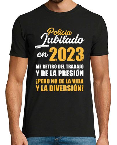 Camiseta Policía Jubilado en 2023 - latostadora.com - Modalova