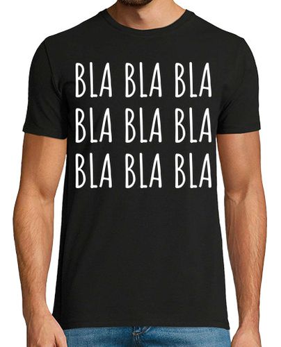 Camiseta bla bla bla bla hablar demasiado chisme - latostadora.com - Modalova