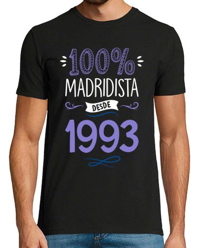 Camiseta 100 x 100 Madridista Desde 1993 - latostadora.com - Modalova