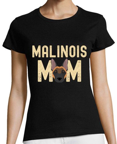 Camiseta mujer lindo malinois para mamá malinois - latostadora.com - Modalova