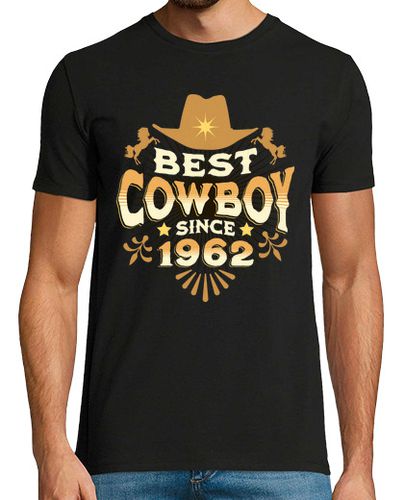 Camiseta Cowboy 1962 Hombre 60 Años Cumpleaños - latostadora.com - Modalova