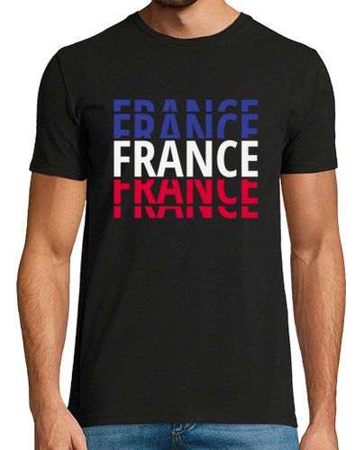 Camiseta camiseta bandera de francia, jo, viva francia - latostadora.com - Modalova