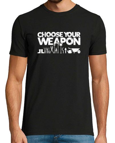 Camiseta elige tu arma horticultura - latostadora.com - Modalova