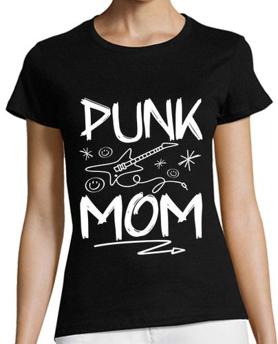 Camiseta mujer Música Alternativa Mamá Punk Rock - latostadora.com - Modalova