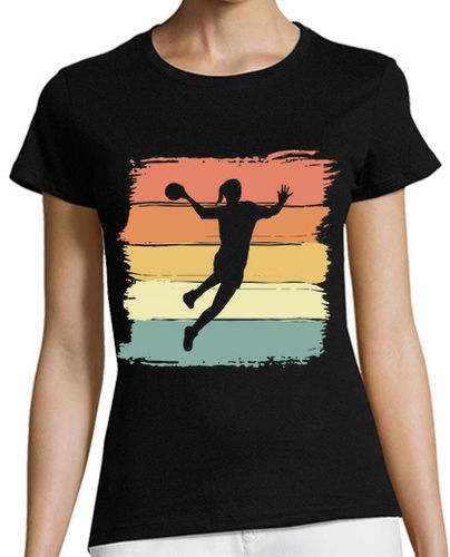 Camiseta mujer balonmano retro vintage para balonmano - latostadora.com - Modalova