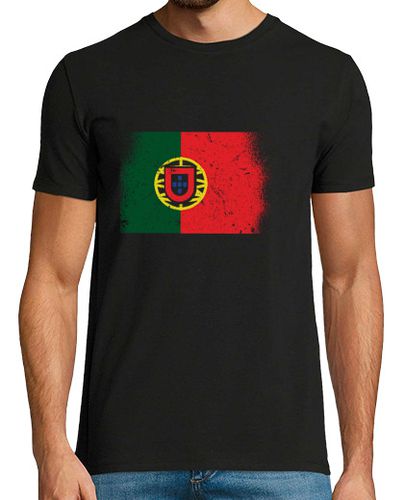 Camiseta camiseta de hombre con la bandera de la selección de aficionados de portugal. diseño de coleccionist - latostadora.com - Modalova