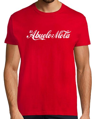 Camiseta El Abuelo Mola, Logo CocaCola, Día del Padre - latostadora.com - Modalova