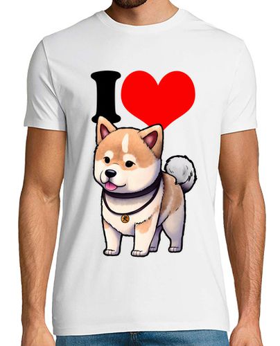 Camiseta I Love Akita - latostadora.com - Modalova