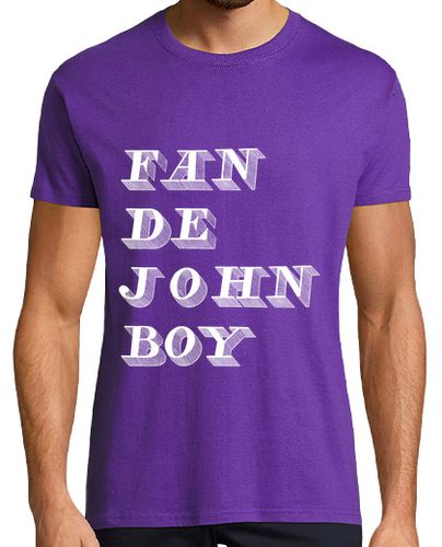 Camiseta Fan de John Boy Men White - latostadora.com - Modalova