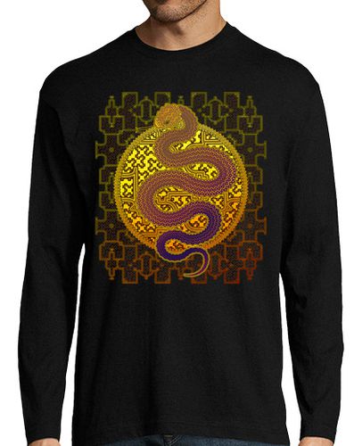 Camiseta patrón shipibo conibo ayahuaska serpien - latostadora.com - Modalova
