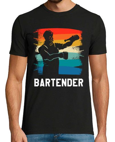 Camiseta barman clásico retro vintage - latostadora.com - Modalova