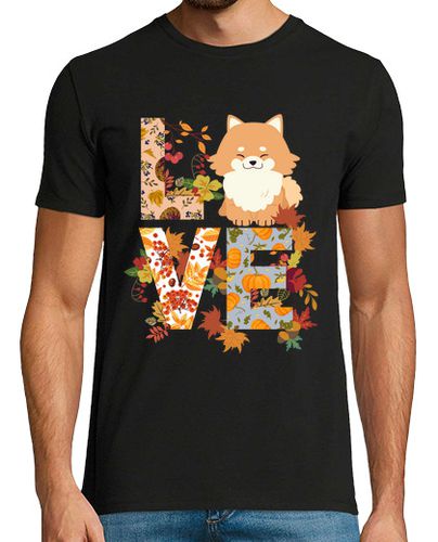 Camiseta Hombre Manga Corta pomerania amor perro amor temporada de laTostadora - latostadora.com - Modalova