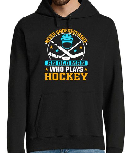 Sudadera Con Capucha Para Hombre hockey sobre hielo patines disco deport laTostadora - latostadora.com - Modalova