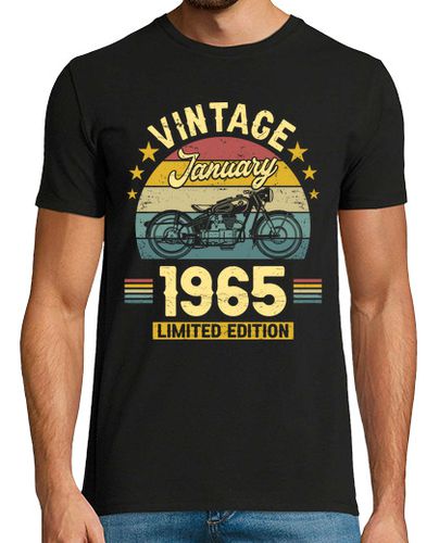 Camiseta Enero 1965 58 Años Cumpleaños - latostadora.com - Modalova