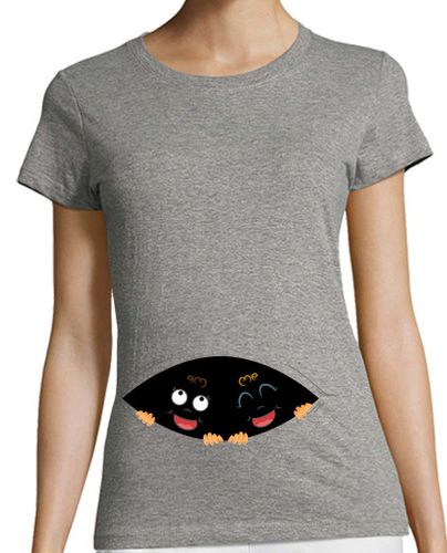 Camiseta Mujer Manga Corta Ojos de bebés laTostadora - latostadora.com - Modalova