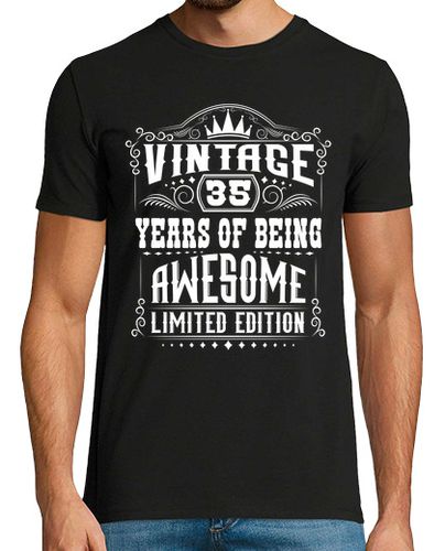 Camiseta 35 años de ser increíble 35 cumpleaños - latostadora.com - Modalova