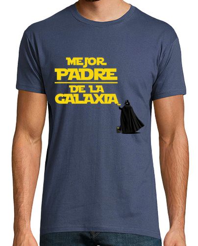 Camiseta padre mejor de galaxia 1 - latostadora.com - Modalova