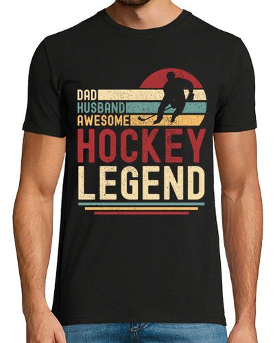Camiseta papá esposo leyenda del hockey sobre hi - latostadora.com - Modalova