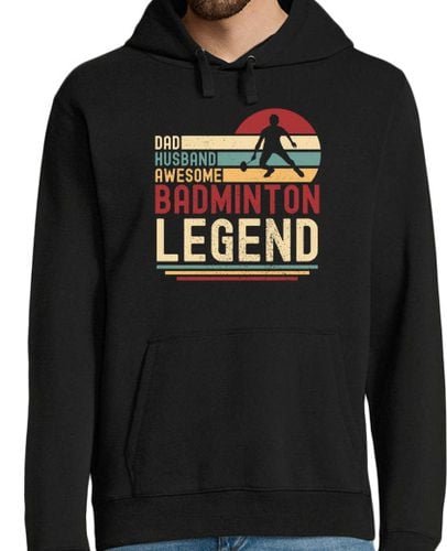 Sudadera Con Capucha Para Hombre papá marido leyenda del bádminton laTostadora - latostadora.com - Modalova