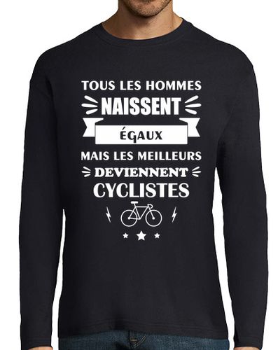 Camiseta Hombre Manga Larga ciclista, ciclismo, bicicleta, bicicleta laTostadora - latostadora.com - Modalova