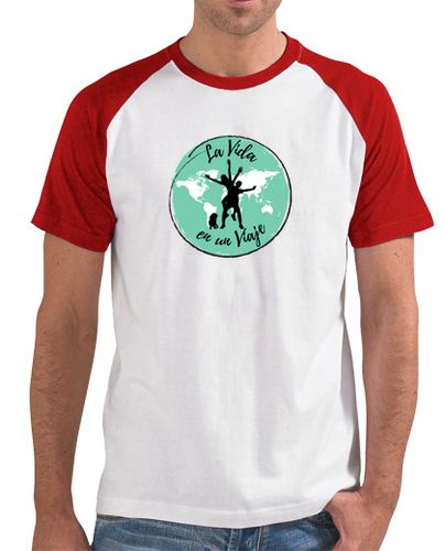 Camiseta Camiseta La Vida en un Viaje - latostadora.com - Modalova
