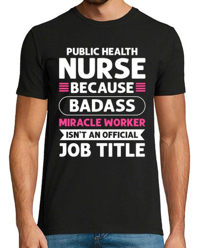 Camiseta enfermera de salud pública hacedor de m - latostadora.com - Modalova