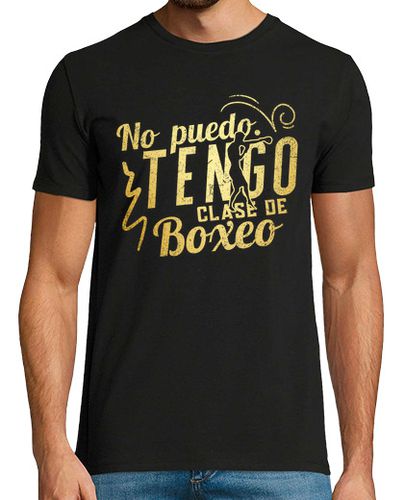 Camiseta Hombre Manga Corta No puedo, tengo clase de boxeo laTostadora - latostadora.com - Modalova