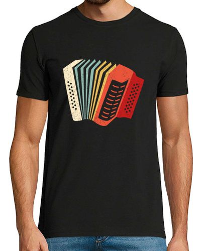 Camiseta acordeón retro concertina acordeonista - latostadora.com - Modalova