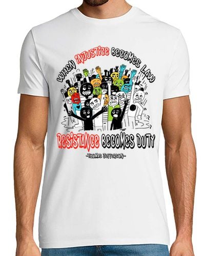 Camiseta la resistencia se convierte en deber th - latostadora.com - Modalova