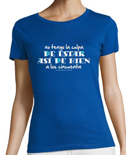 Camiseta Mujer Manga Corta Así de bien a los 50 laTostadora - latostadora.com - Modalova