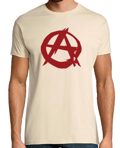 Camiseta Anarquista Rojo laTostadora - latostadora.com - Modalova