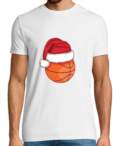 Camiseta baloncesto navideño con sombrero de san - latostadora.com - Modalova