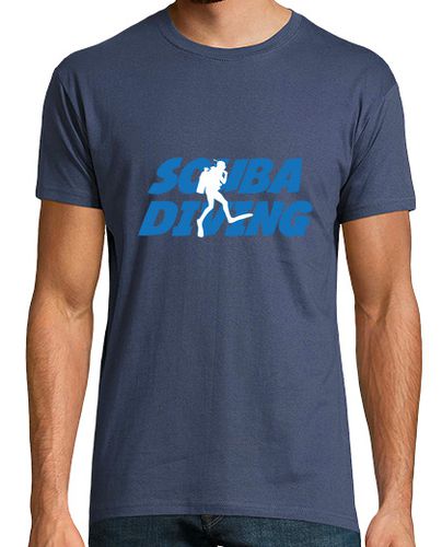 Camiseta camiseta camisa de hombre de buceo, dril de algodón, de calidad superior - latostadora.com - Modalova