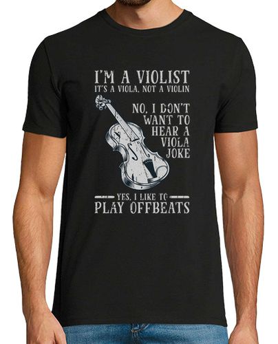 Camiseta Soy violista es una viola no un violín - latostadora.com - Modalova
